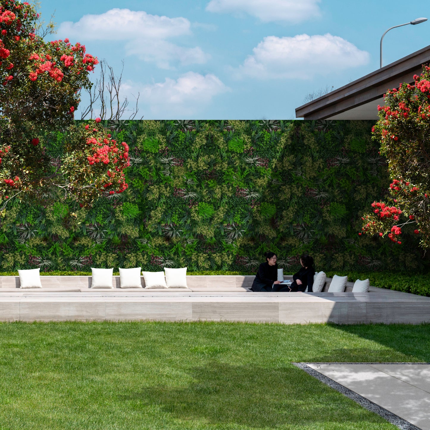 Artificial Tuscany Wall Panels (Set of 4)