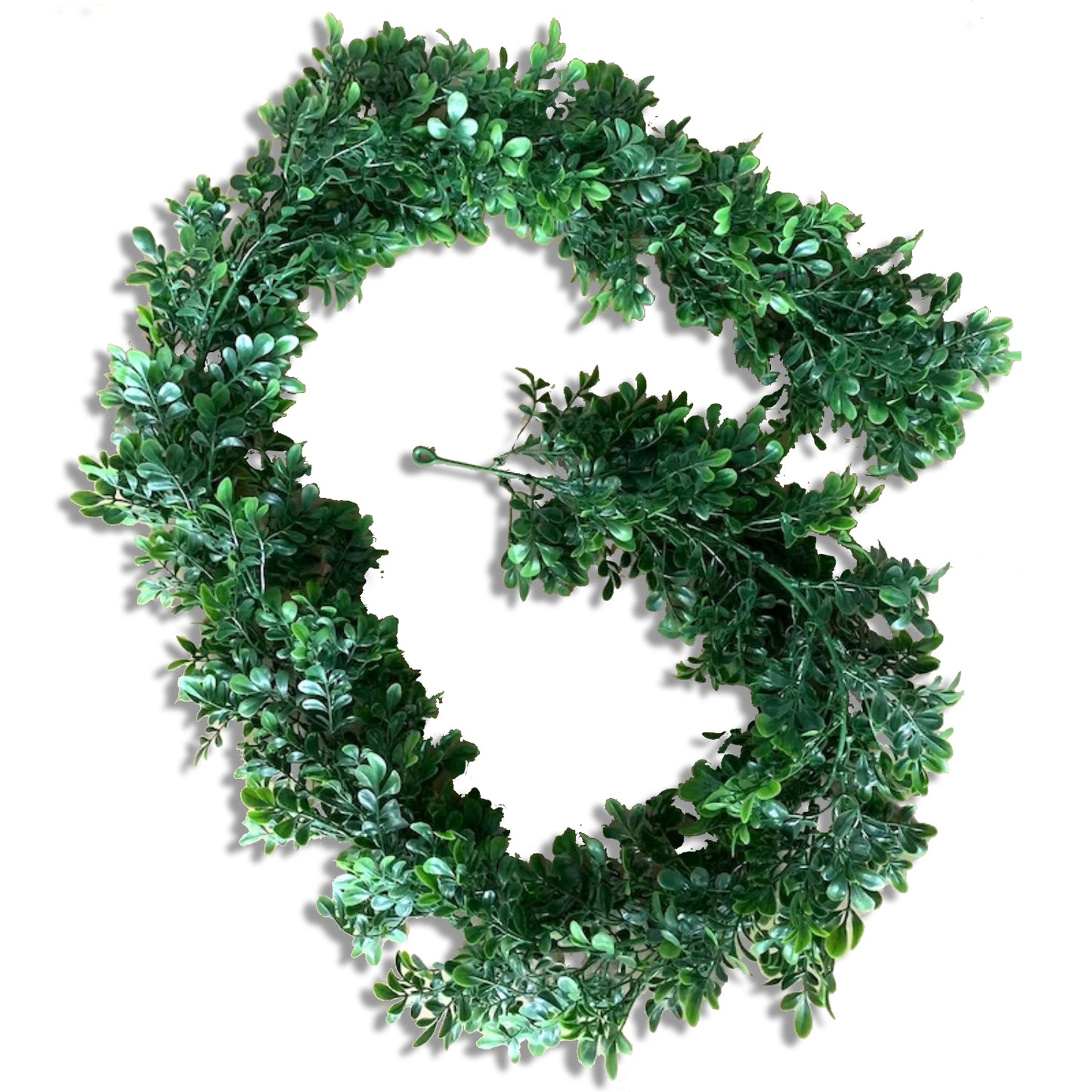 70" Faux Garland for Outdoor and Indoor Use. 2 Pieces