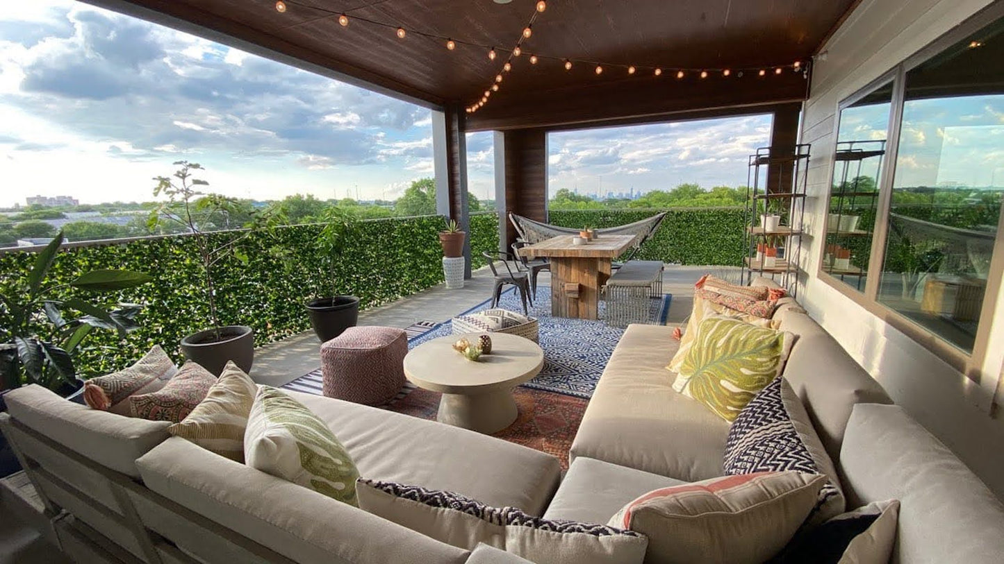 lush outdoor styling