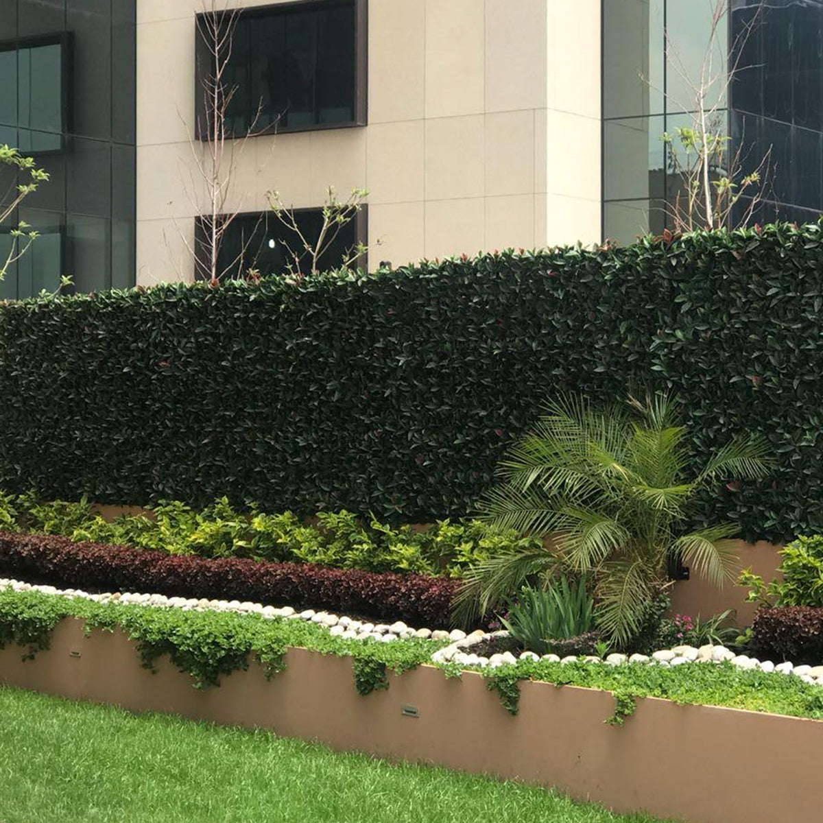Artificial Laurel Wall Panels (Set of 4)