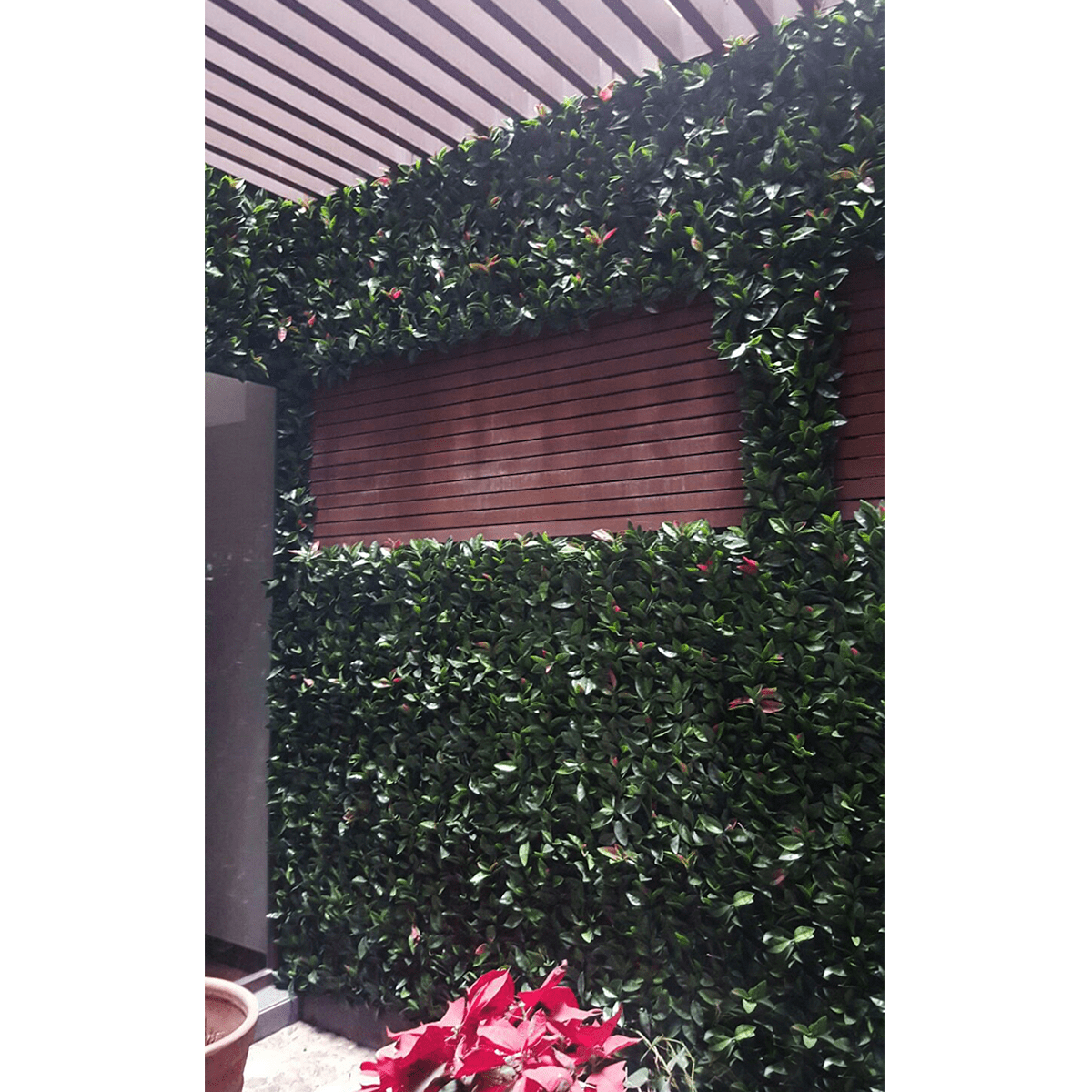 Artificial Laurel Wall Panels (Set of 4)