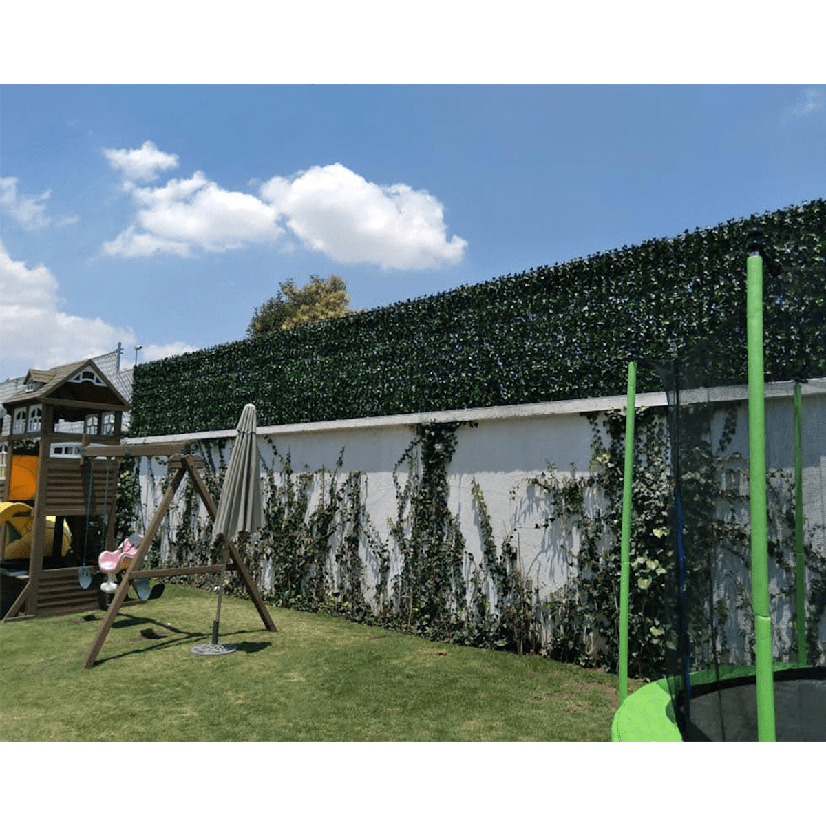 Artificial Laurel Wall Panels (Set of 4)
