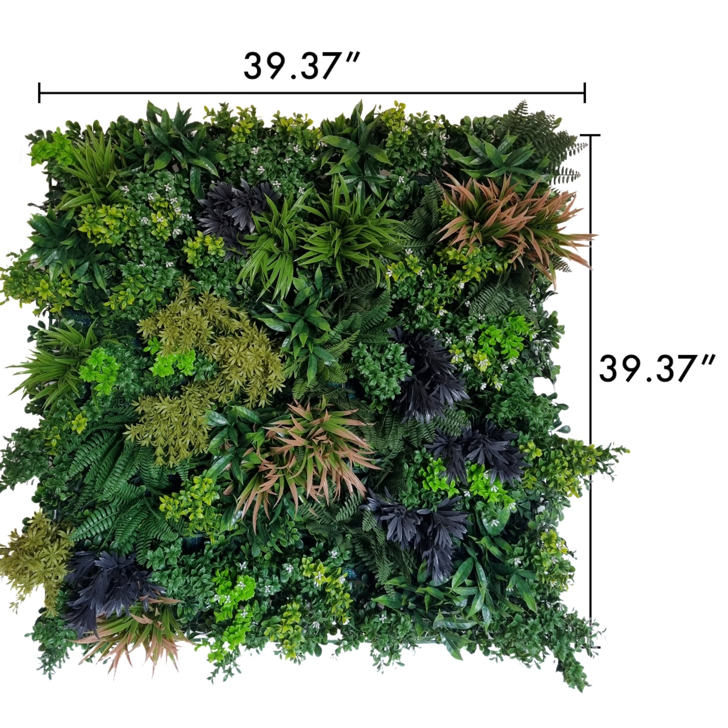 green outdoor foliage decor