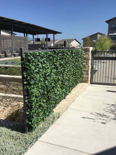 Expandable PVC Trellis Hedge 30 in. x 98 in. Artificial Leaf