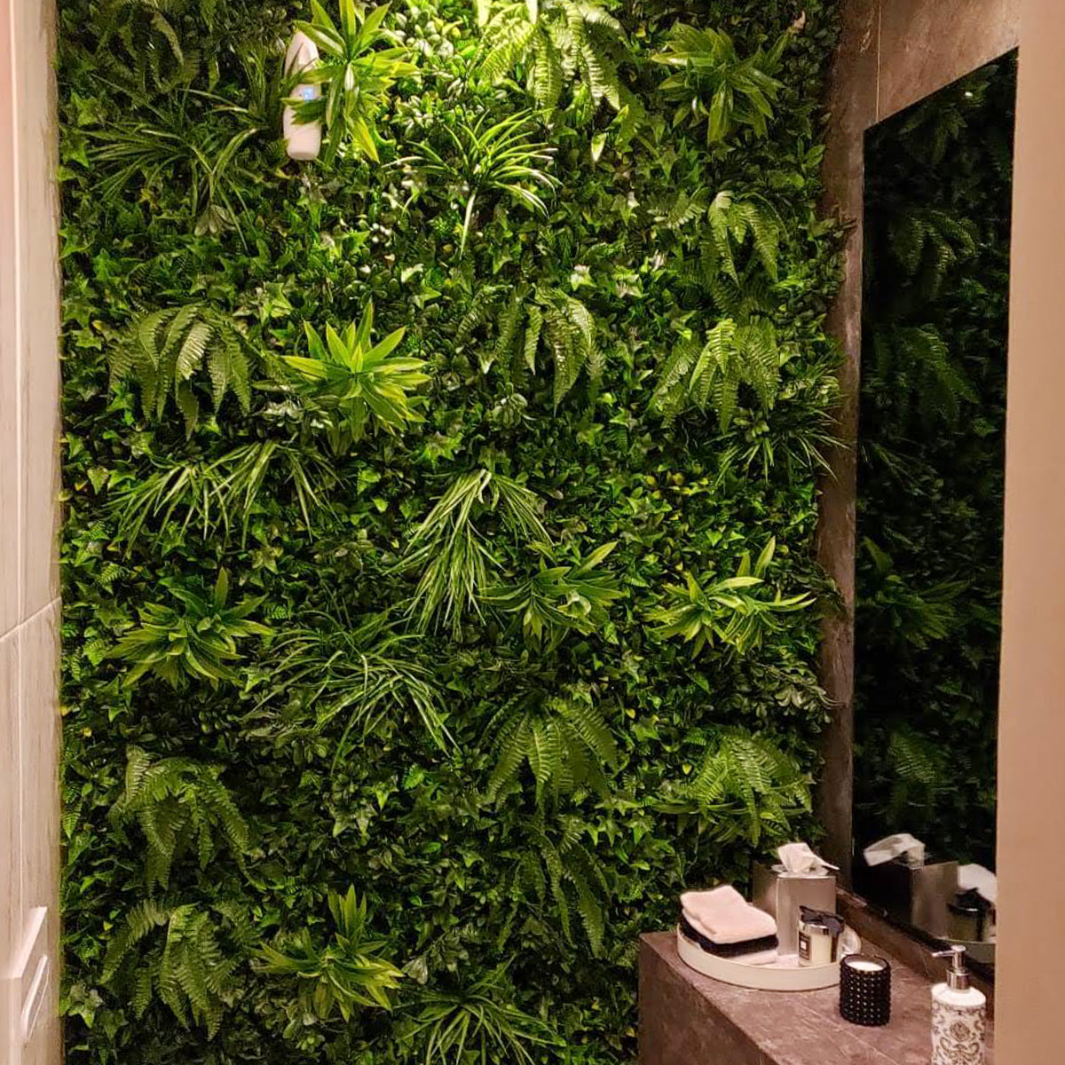green outdoor foliage decor