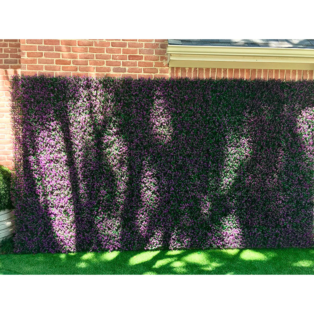 lavender plant wall Lavender Green Wall Panels - Artificial Foliage by GreenSmart